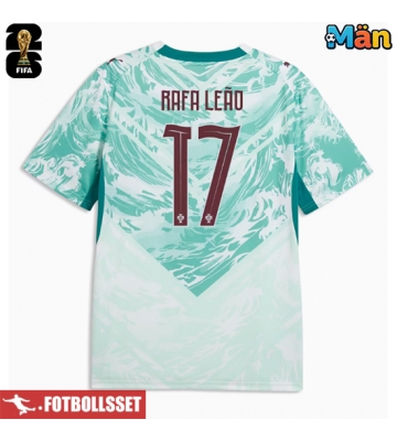 Portugal Rafael Leao #17 Bortatröja VM 2026 Kortärmad